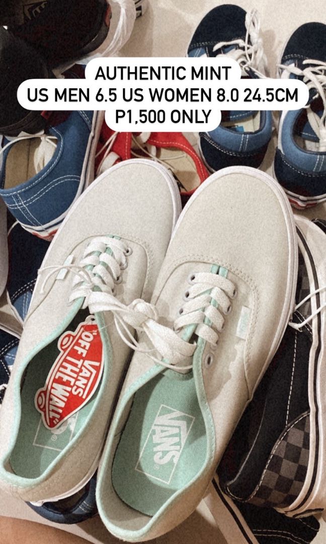 vans authentic mint