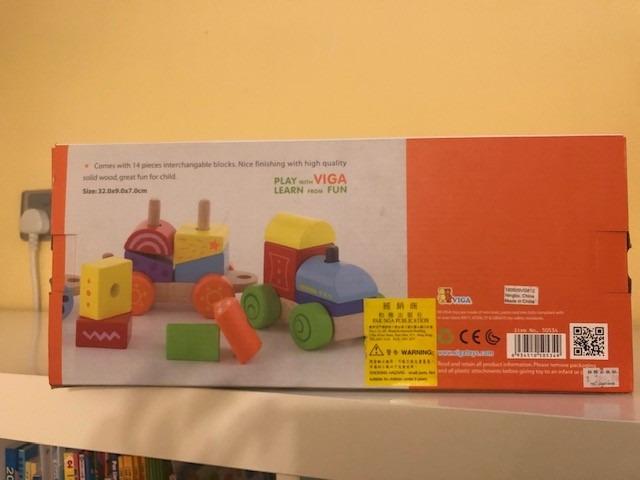 VIGA Stacking Train Carousell