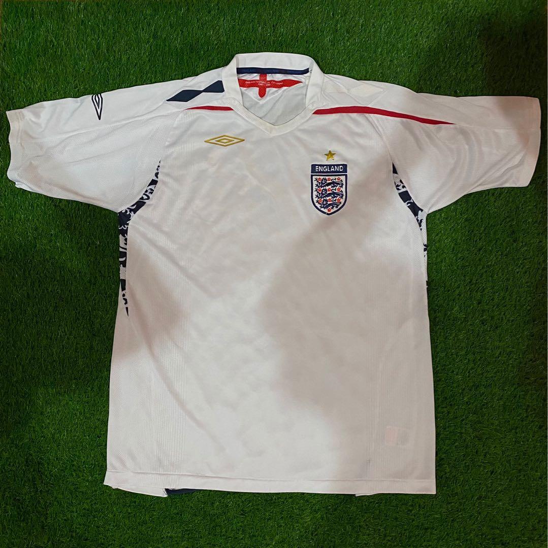 Vintage England football jersey, Sports, Athletic & Sports Clothing on