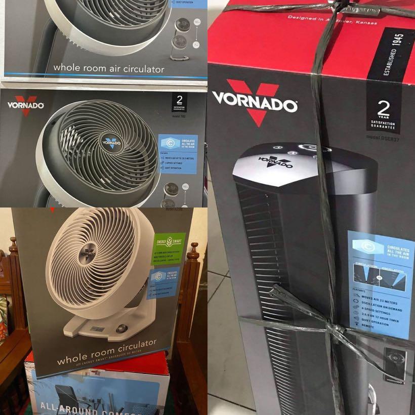 VORNADO WHOLE ROOM AIR CIRCULATOR (Category: Fans) located in Manila. Submitted by jm_blgr (Listing ID 1123044882, Image 2). Description: VORNADO SINCE 1945 DESIGNED IN ANDOVER, KANSAS WHOLE ROOM AIRC CIRCULATOR 220V DELIVERY VIA LALAMOVE/GRAB.