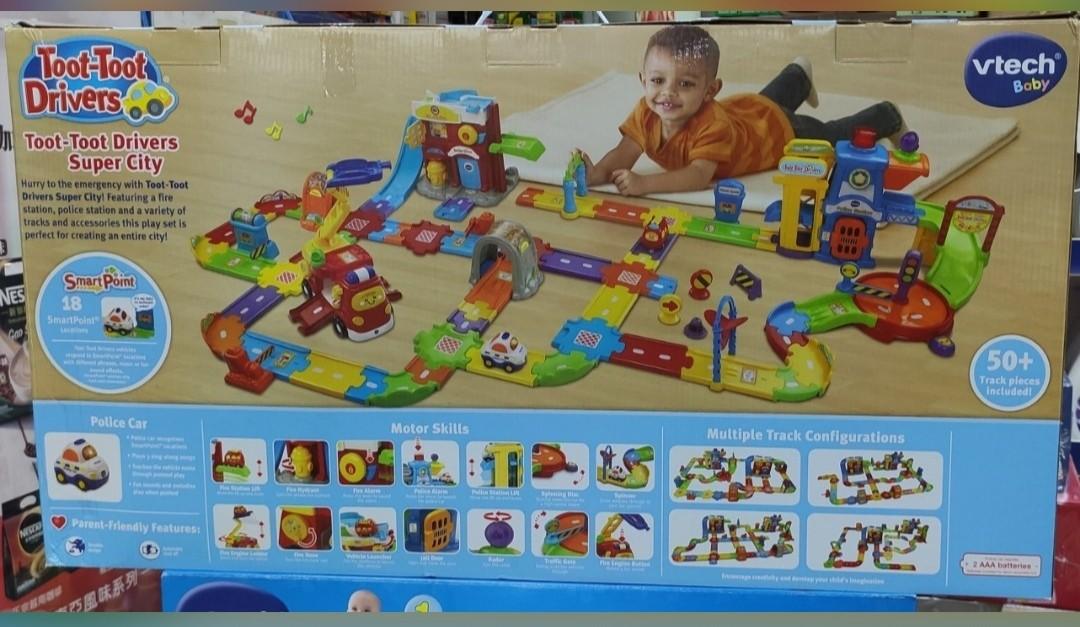 Vtech toot toot super city top