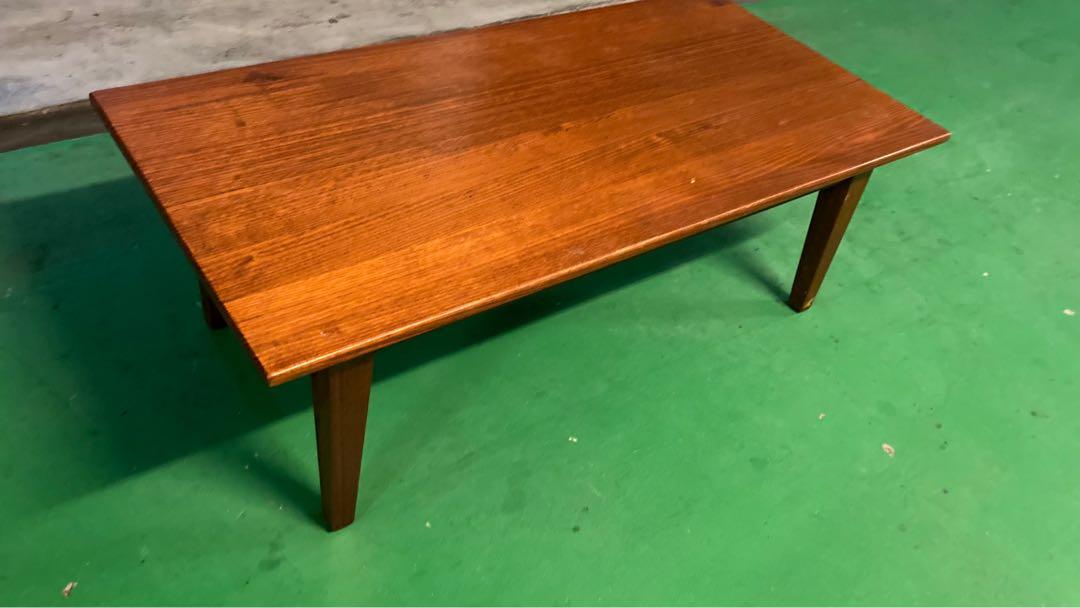 Wooden coffee table (free collection), Furniture & Home Living