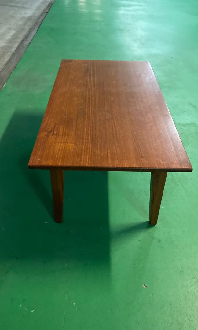 Wooden coffee table (free collection), Furniture & Home Living