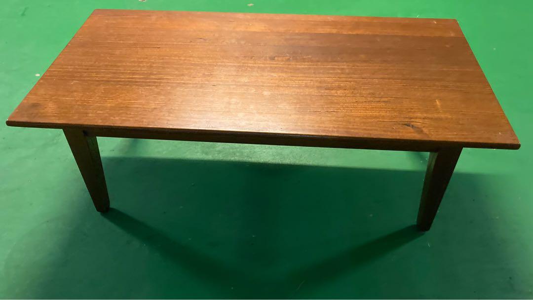 Wooden coffee table (free collection), Furniture & Home Living