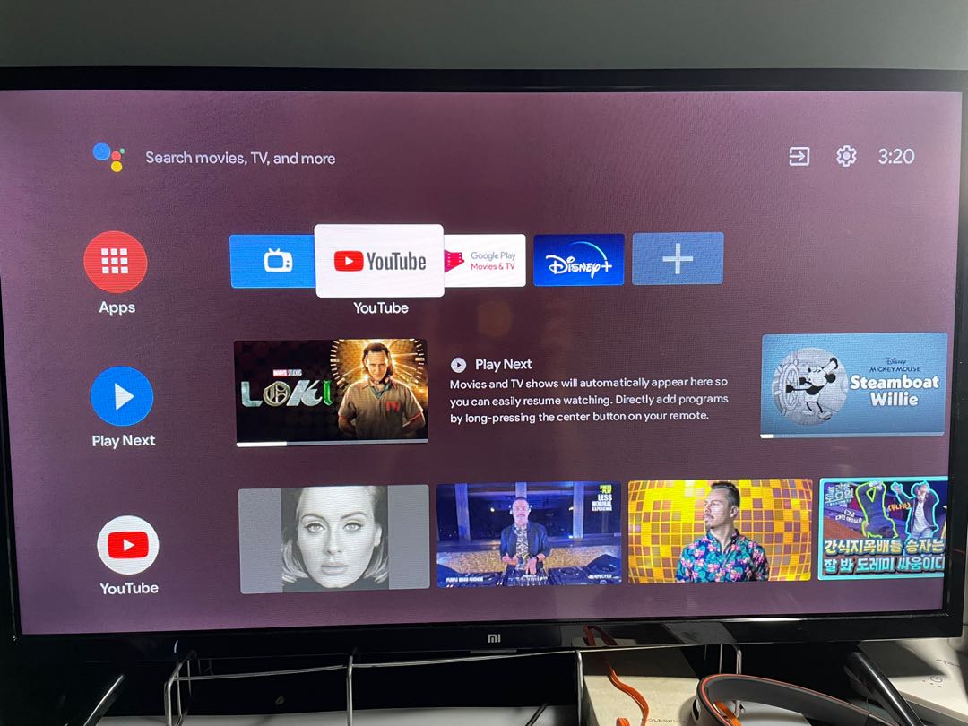 Xiaomi tv 32inch and monitor arm, TV 