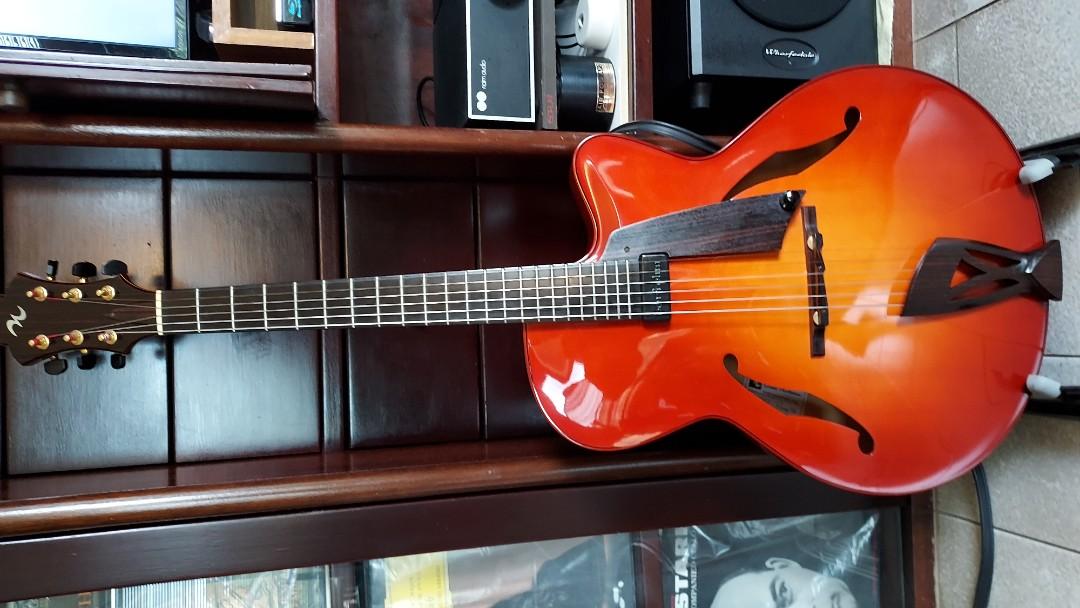Nikordon Musical Instrument 1996 Nickerson Virtuoso arch top guitar., Hobbies & Toys, Music & Media ...