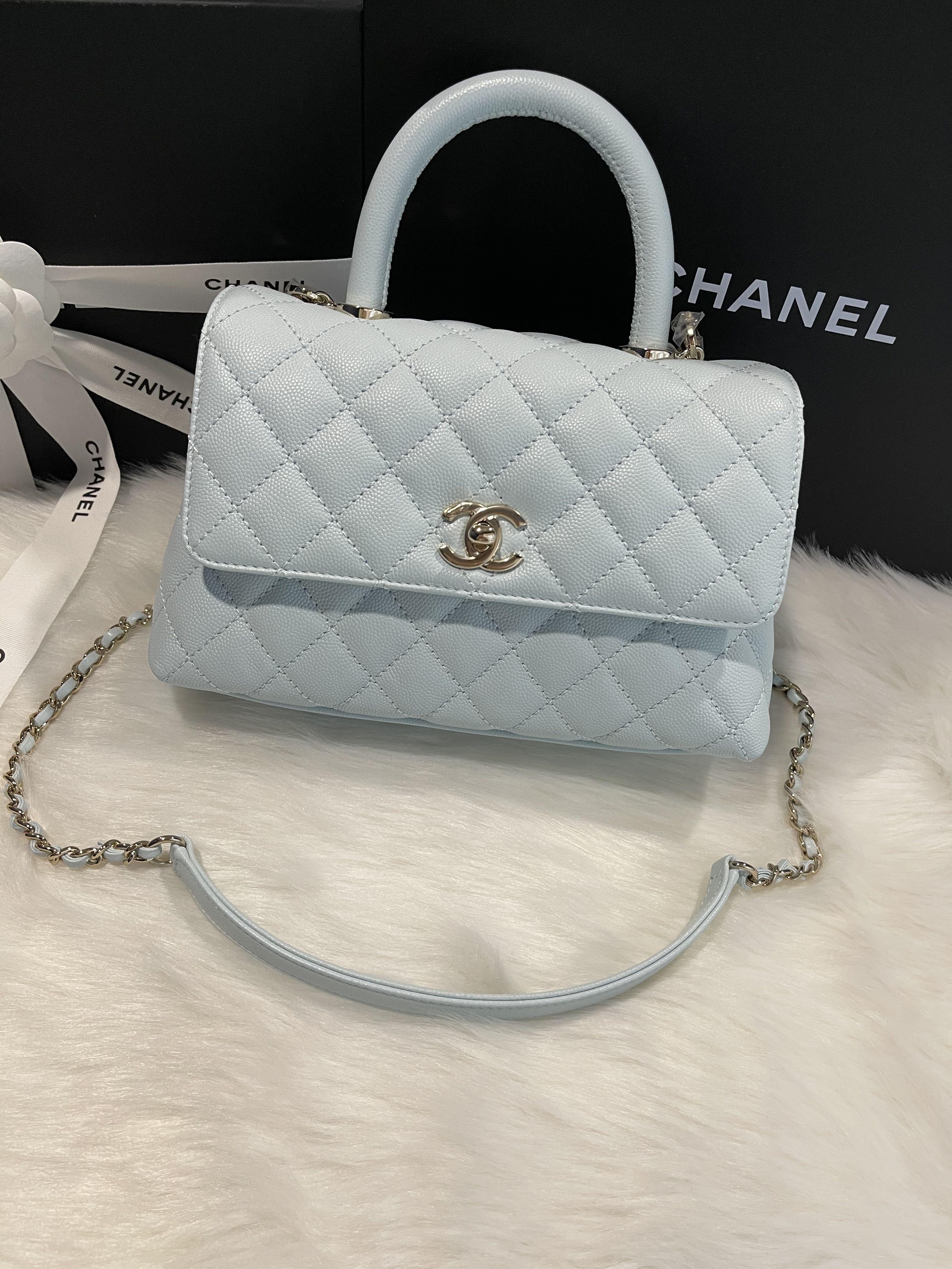 Chanel Coco Handle Small Bag Luxury Bags Wallets on Carousell