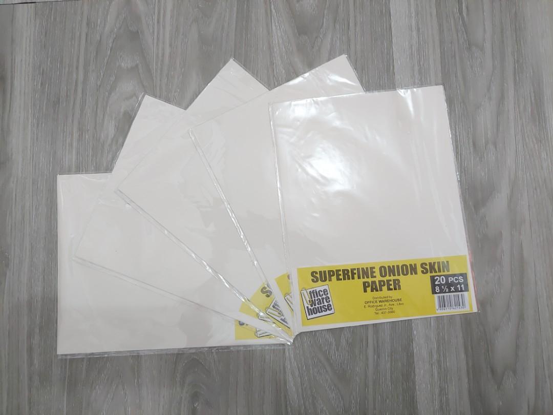 5pcs Set Superfine Onion Skin Paper