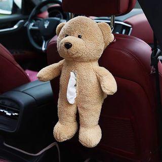 🐻泰迪熊椅背挂式車内用纸巾盒🐻