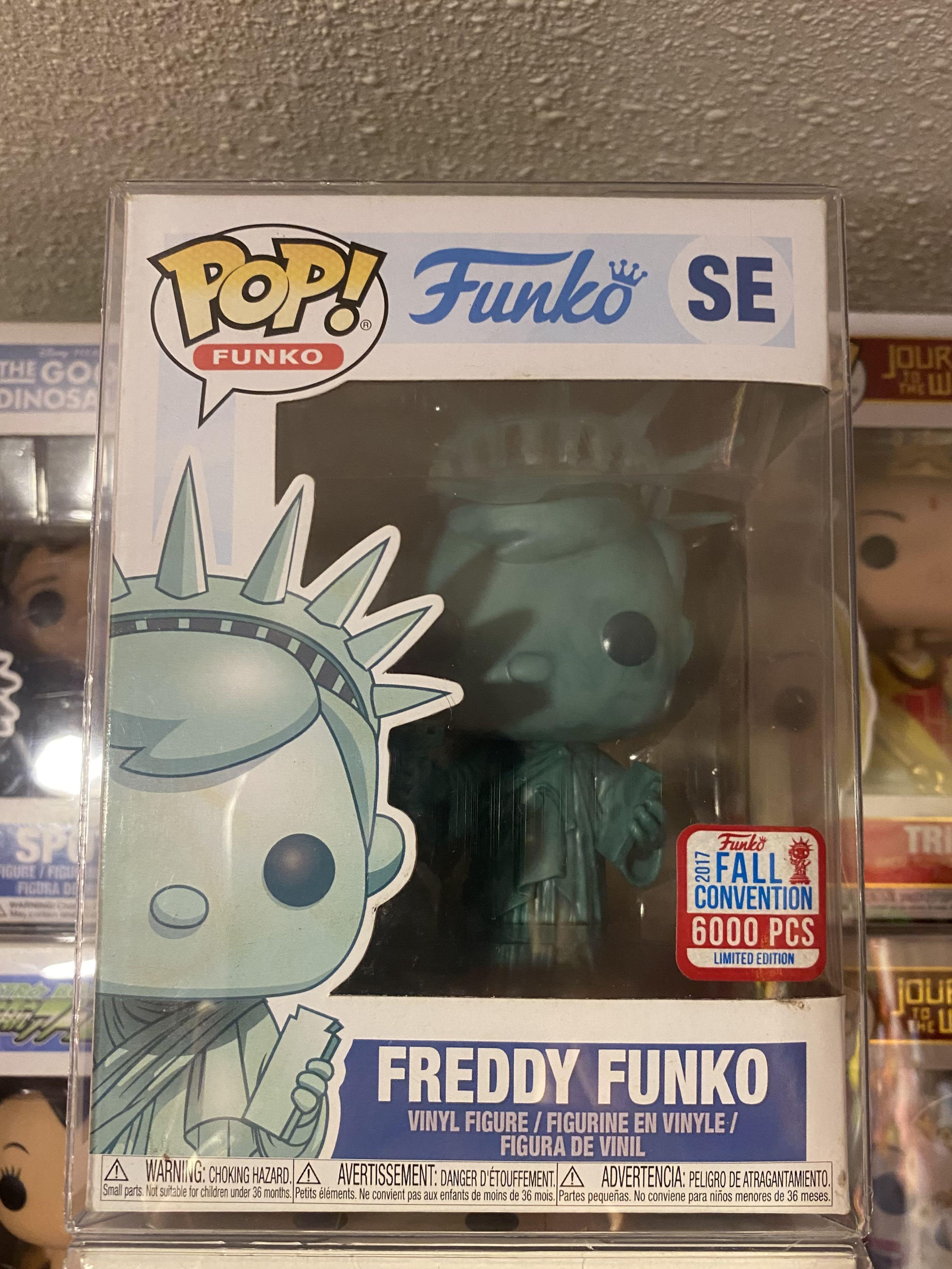 freddy funko pop statue of liberty