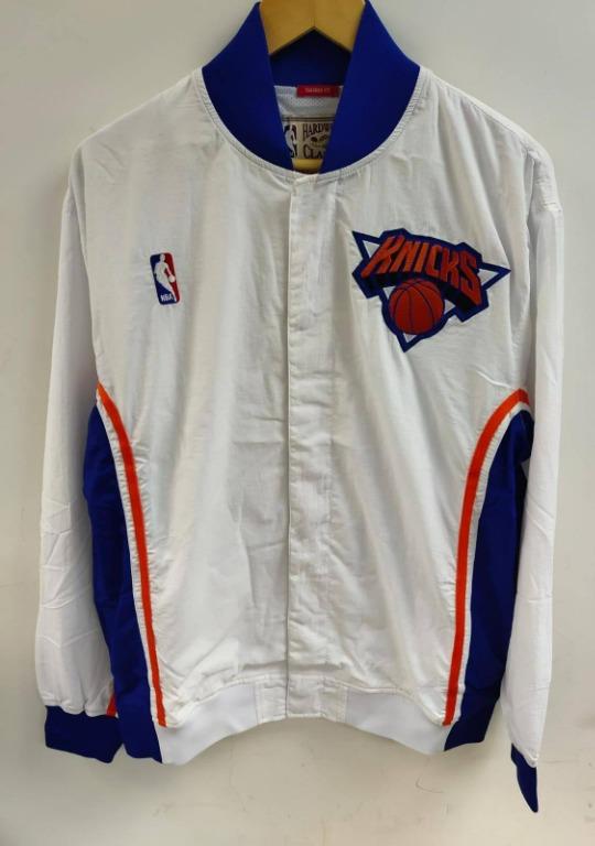 NBO MN New York Knicks Authentic Warm Up Jacket NBA Carousell