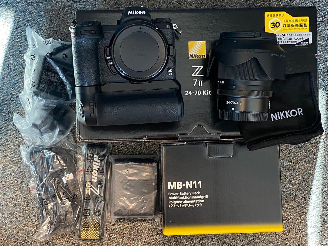 極新Nikon Z MB-N11 直倒Z6II Z7II Z62 Z72, 攝影器材, 相機- Carousell
