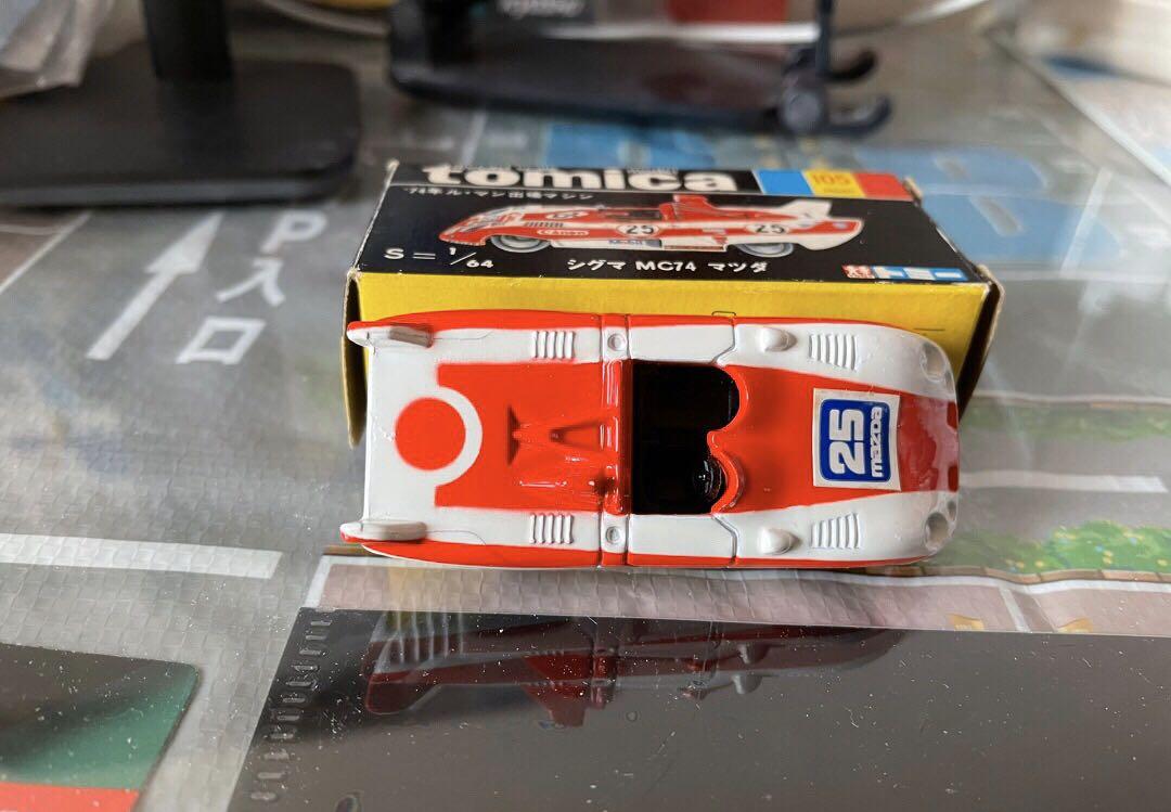 包順豐日製tomica 105 Sigma MC74 Mazda, 興趣及遊戲, 玩具& 遊戲類