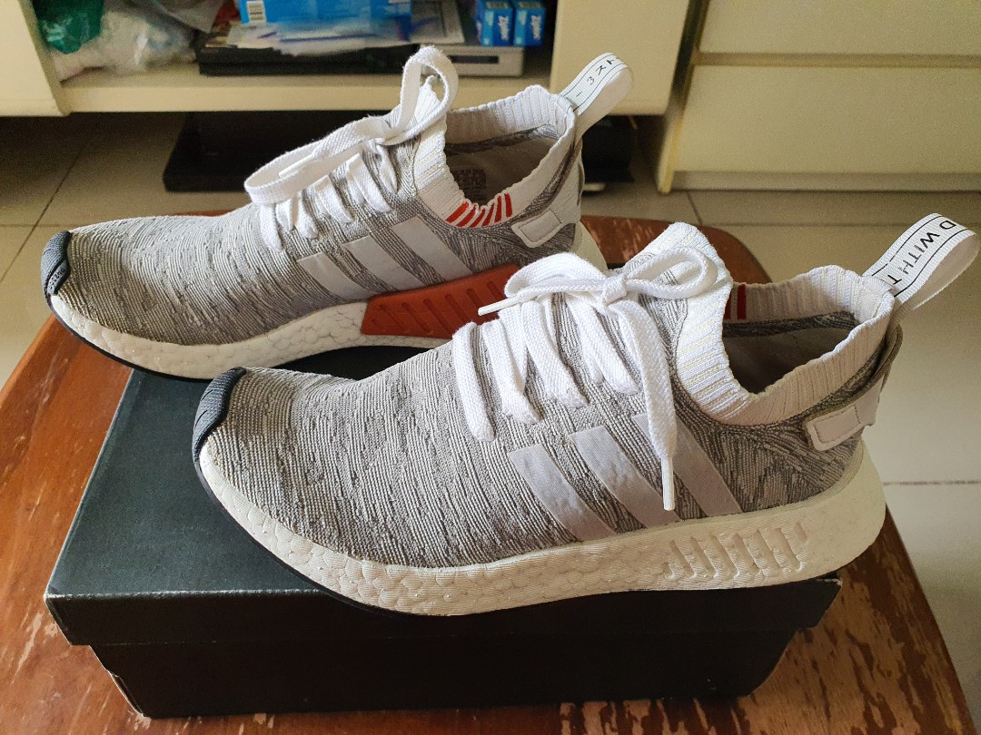 Nmd r2 primeknit orange 2025