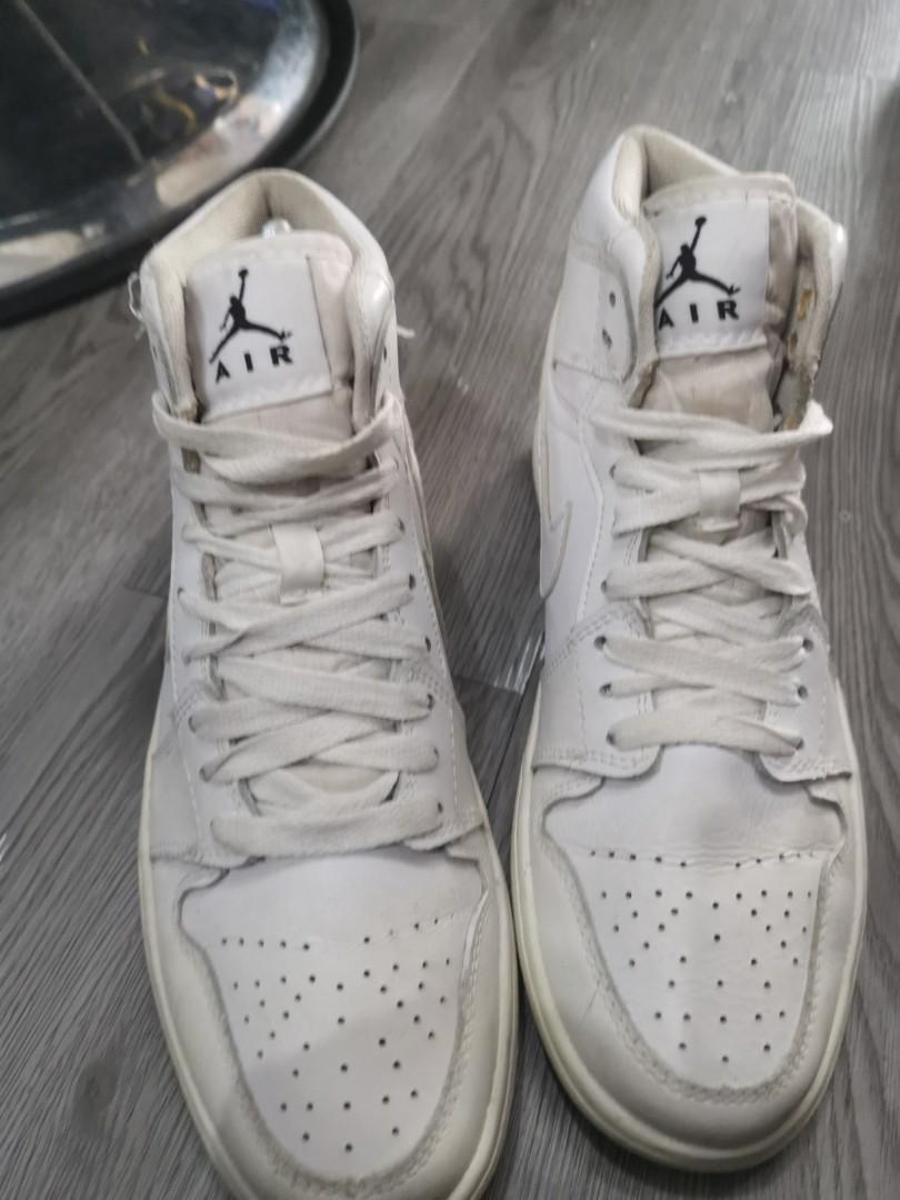 triple white aj1 high