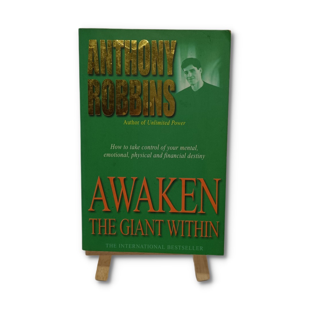 Anthony Robbins Awaken The Giant Within, Hobbies & Toys, Books & Magazines, Fiction & Non