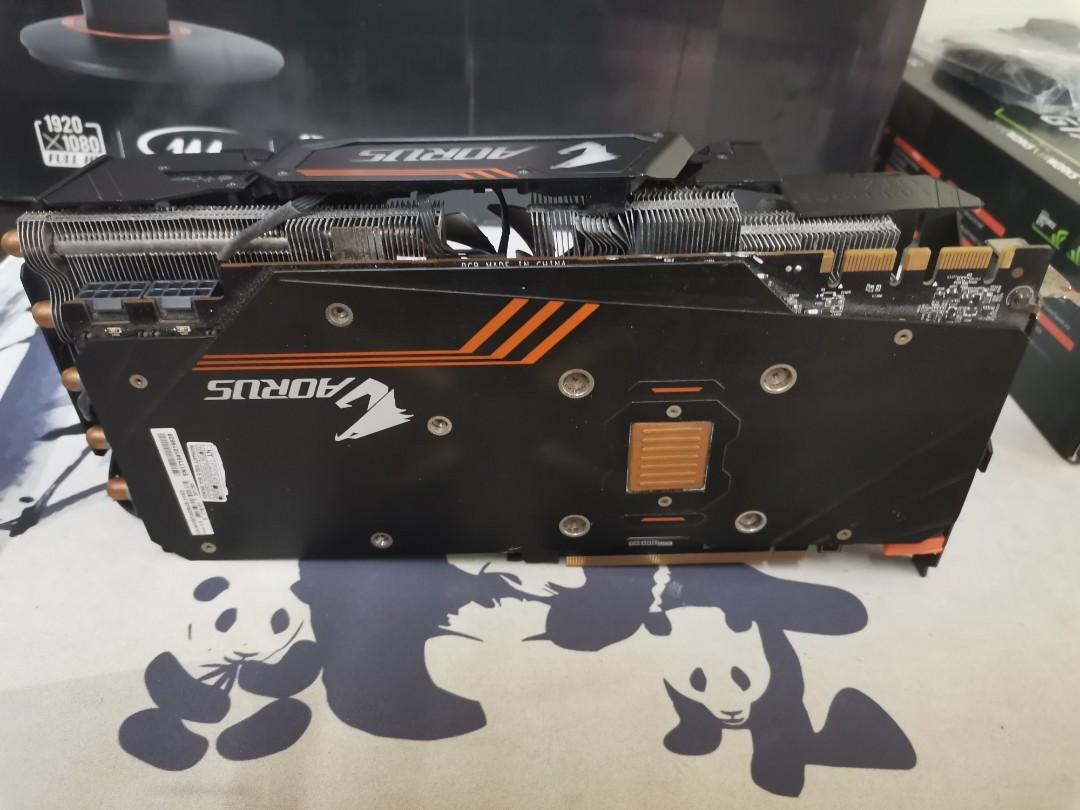AORUS GeForce GTX 1080 Ti 11G Used Computers Tech Parts