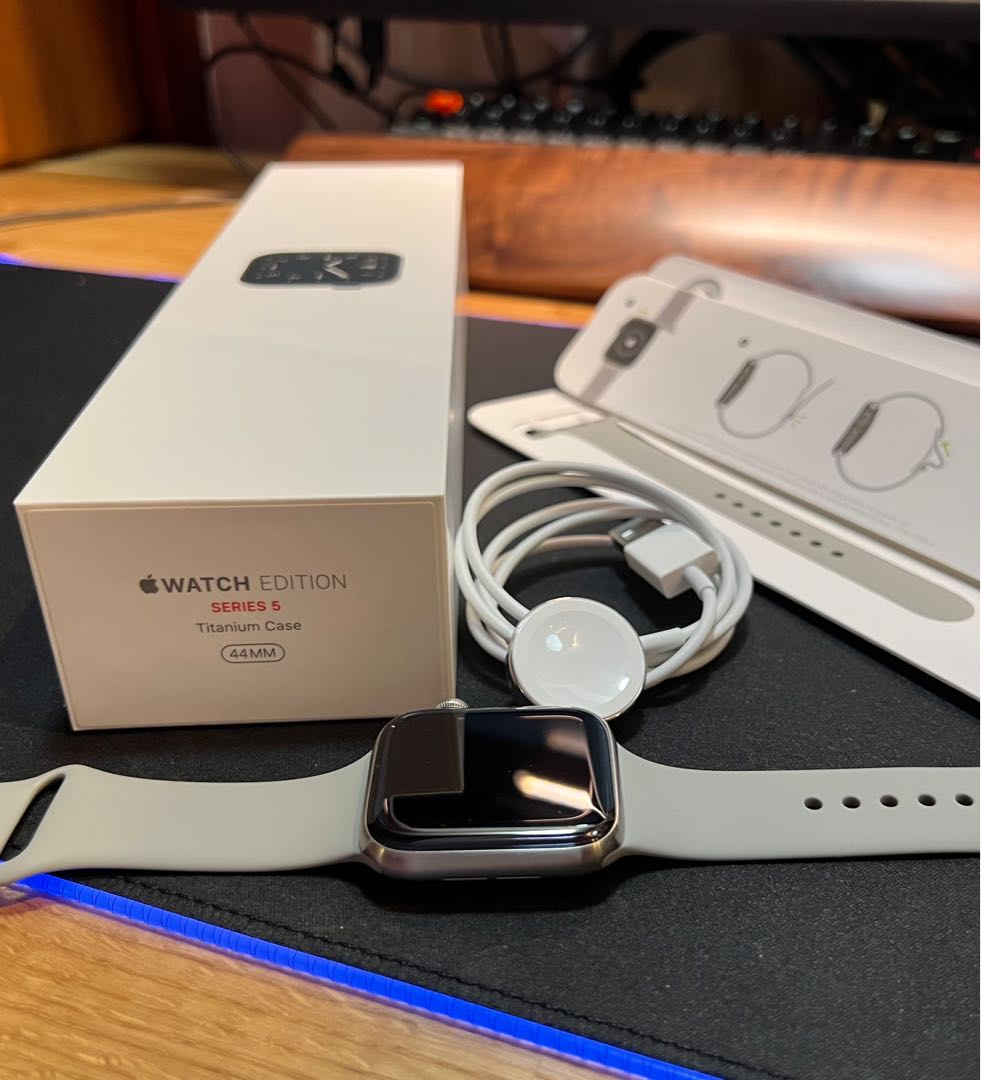 Apple watch 5 titanium 44mm shop