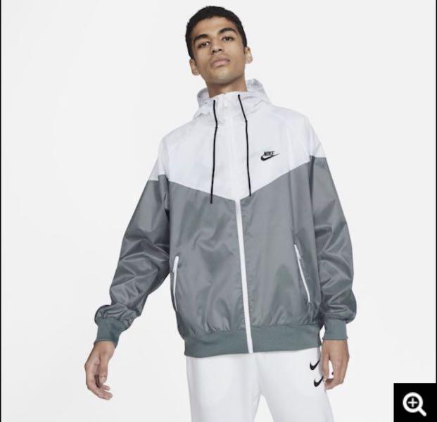 nike logo windbreaker