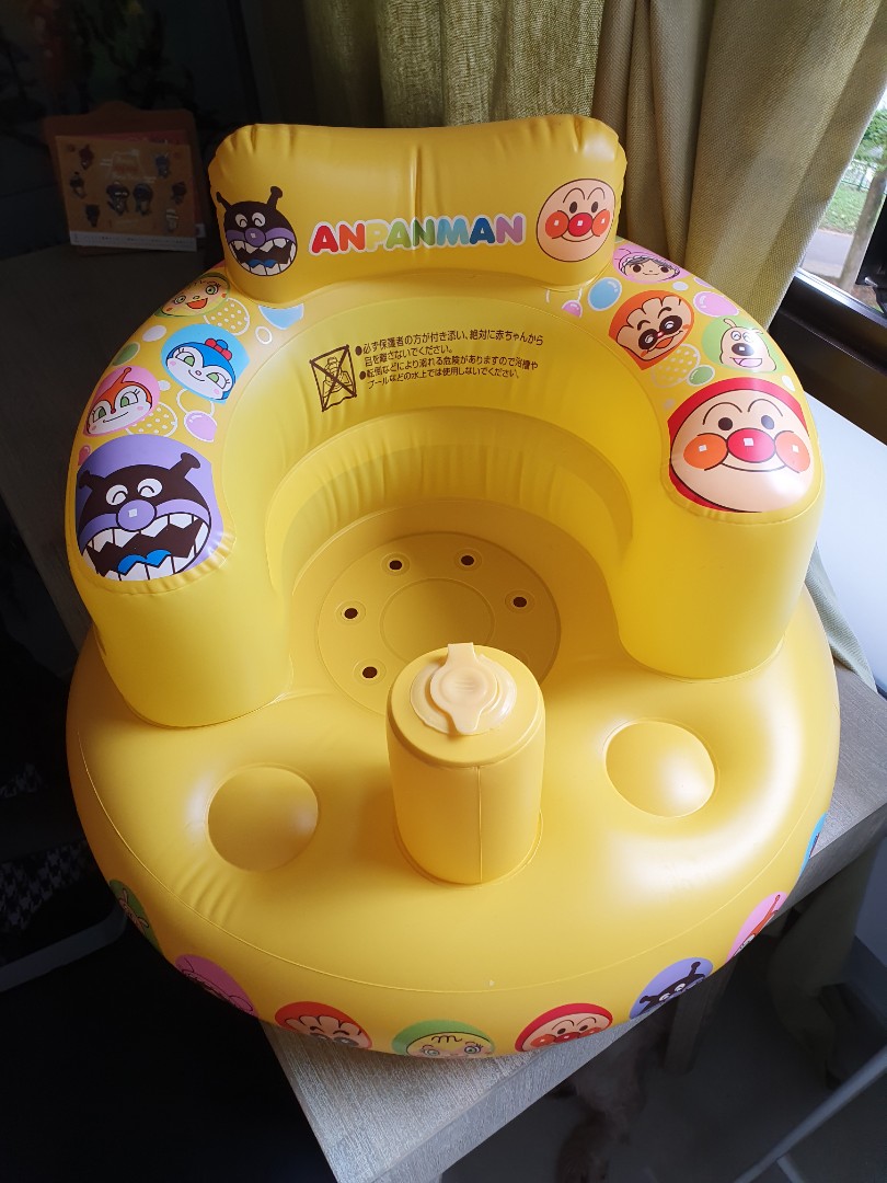 Baby inflatable chair anpanman chair learning chair, Babies & Kids