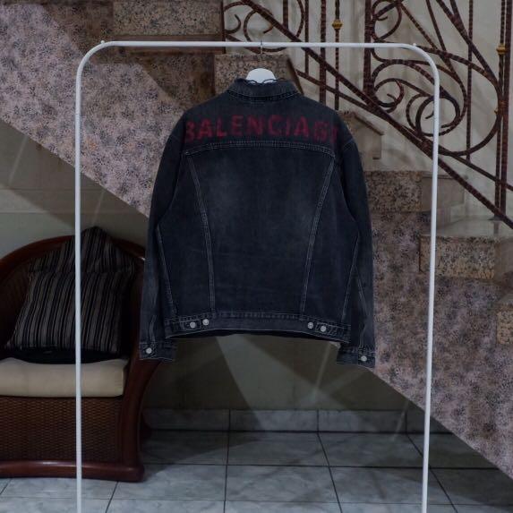 Balenciaga Bernie Sanders Denim Jacket