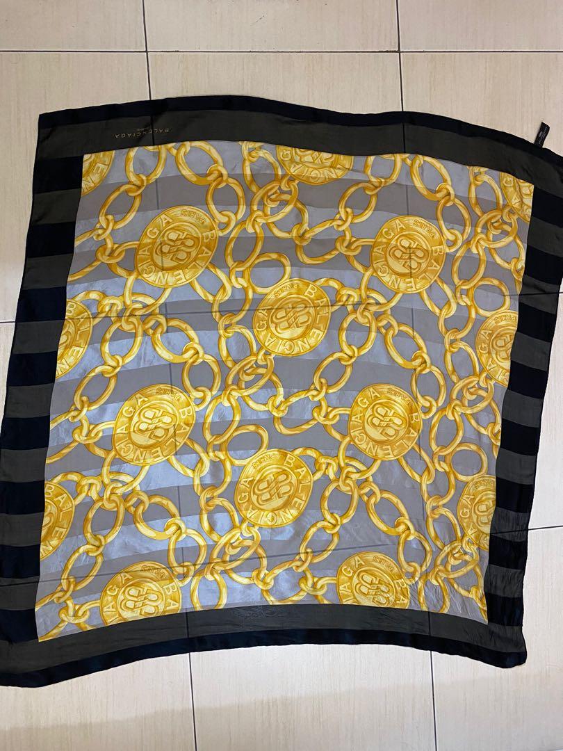 balenciaga scarf vintage
