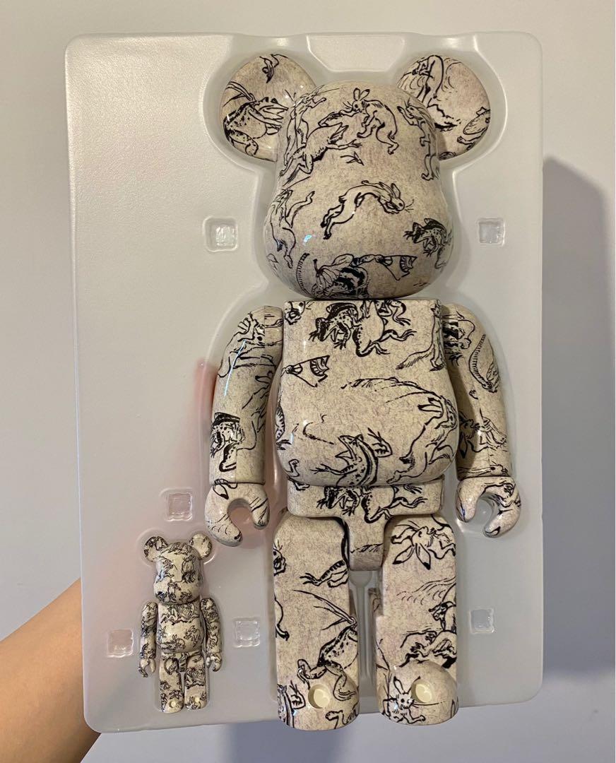 bearbrick be@rbrick 100% + 400% 鳥獸人物戲畫高山寺, 興趣及遊戲 bearbrick be@rbrick 100% + 400% 鳥獸人物戲畫高山寺, 興趣及遊戲