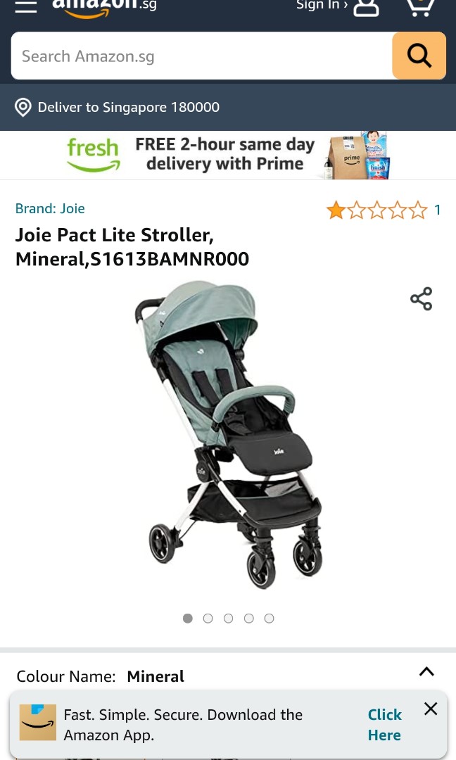 Joie pact hotsell lite amazon