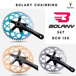 Bolany Chainring - 56 T 130 BCD 3 Colours