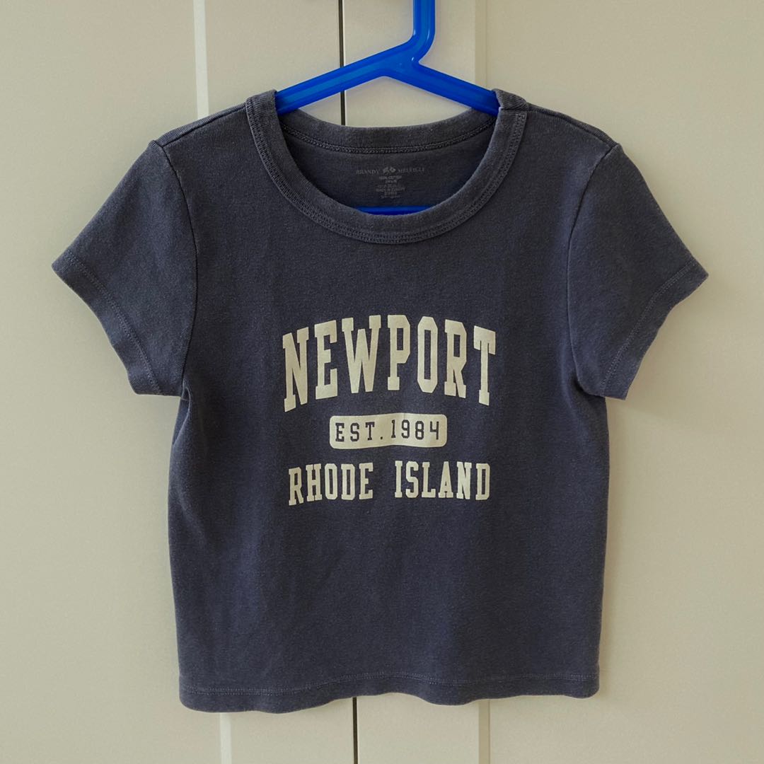 Brandy Melville Rhode Island Newport Top Women S Fashion Tops Shirts On Carousell