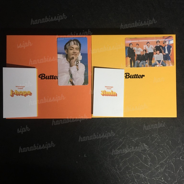 BTS Butter Album Set with Taehyung & OT7 Photocards, Hobbies & Toys