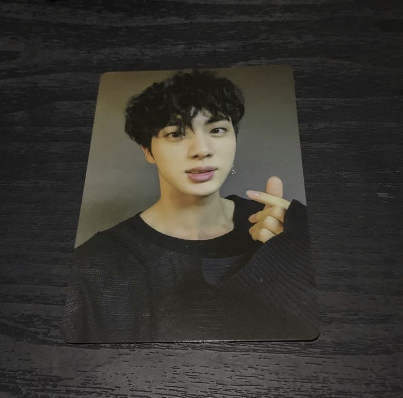 BTS Lightstick version 3 photocard (Jin), Hobbies & Toys, Memorabilia