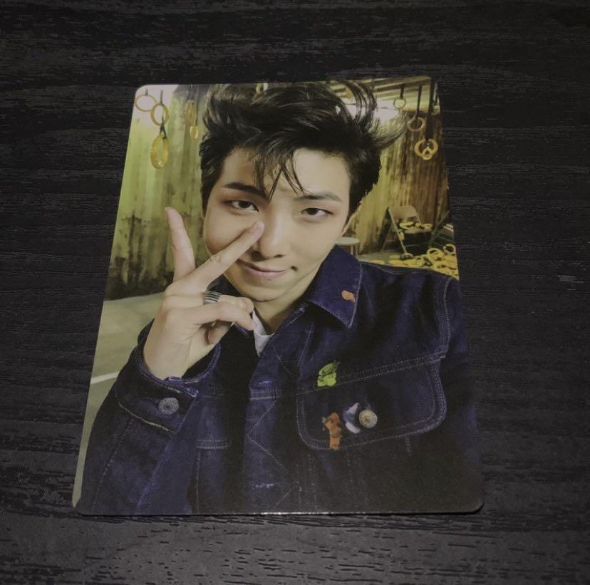 BTS Lightstick version 3 photocard (Namjoon) (Category: K-Wave Merchandise) located in Cavite. Submitted by adiore (Listing ID 1124828715, Image 1). Description: no flaws.