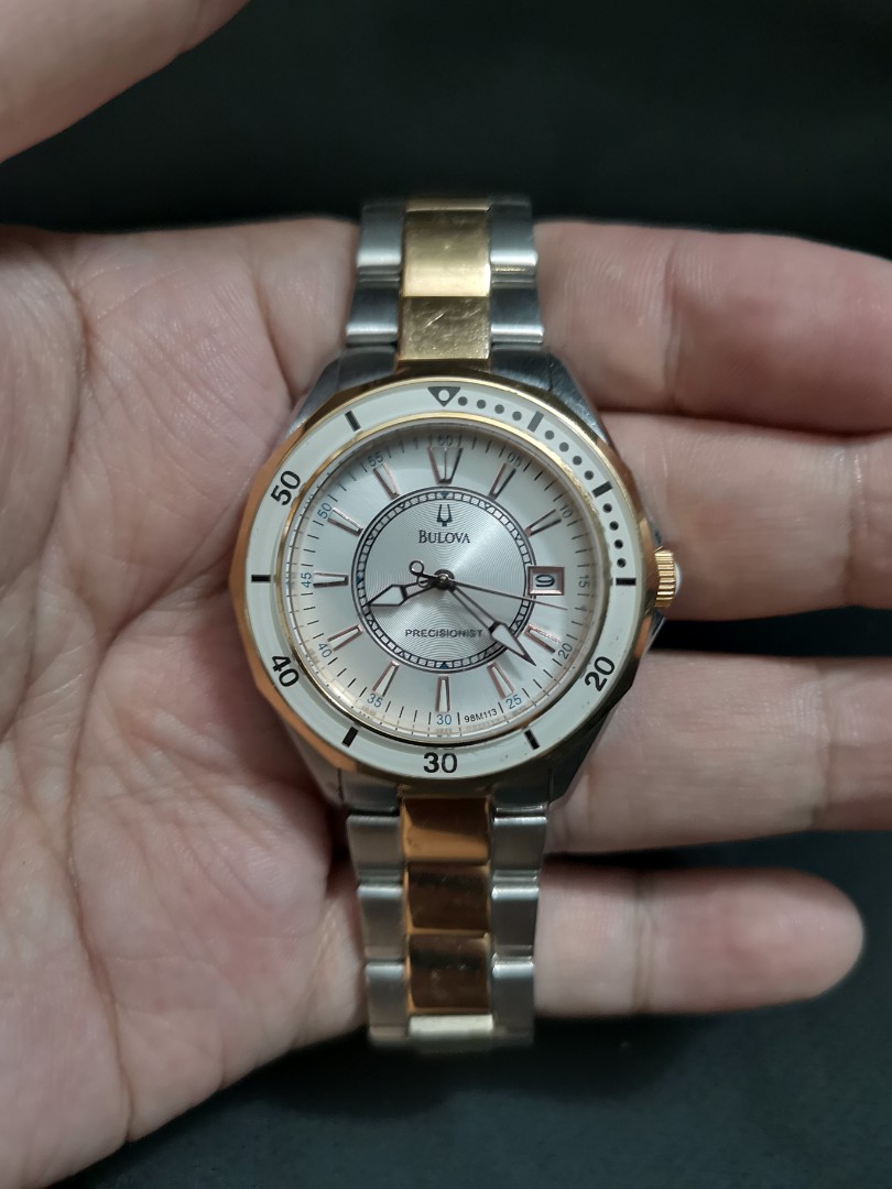 Bulova precisionist on sale women's watch