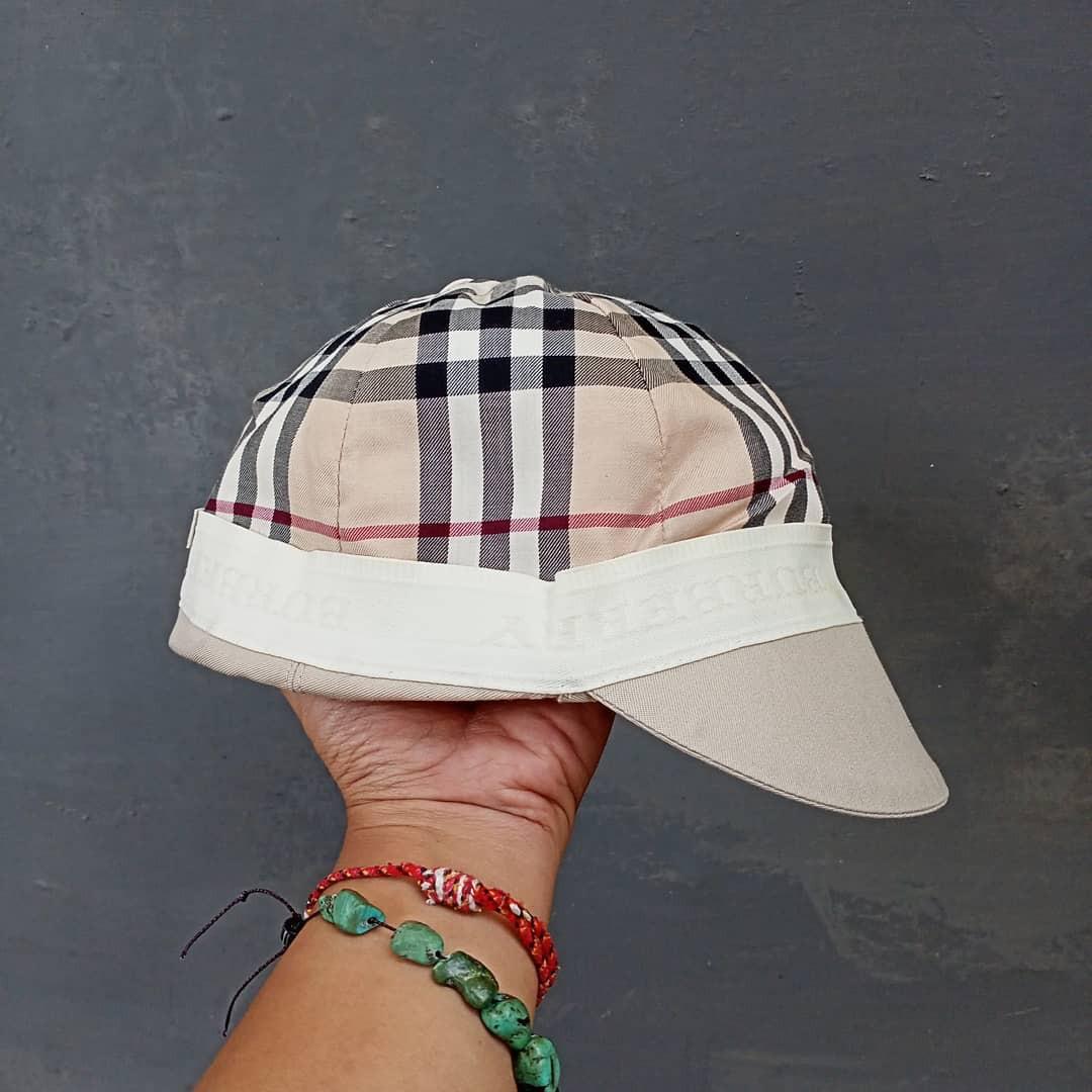 BURBERRY NOVACHECK LINER BALLER HAT 