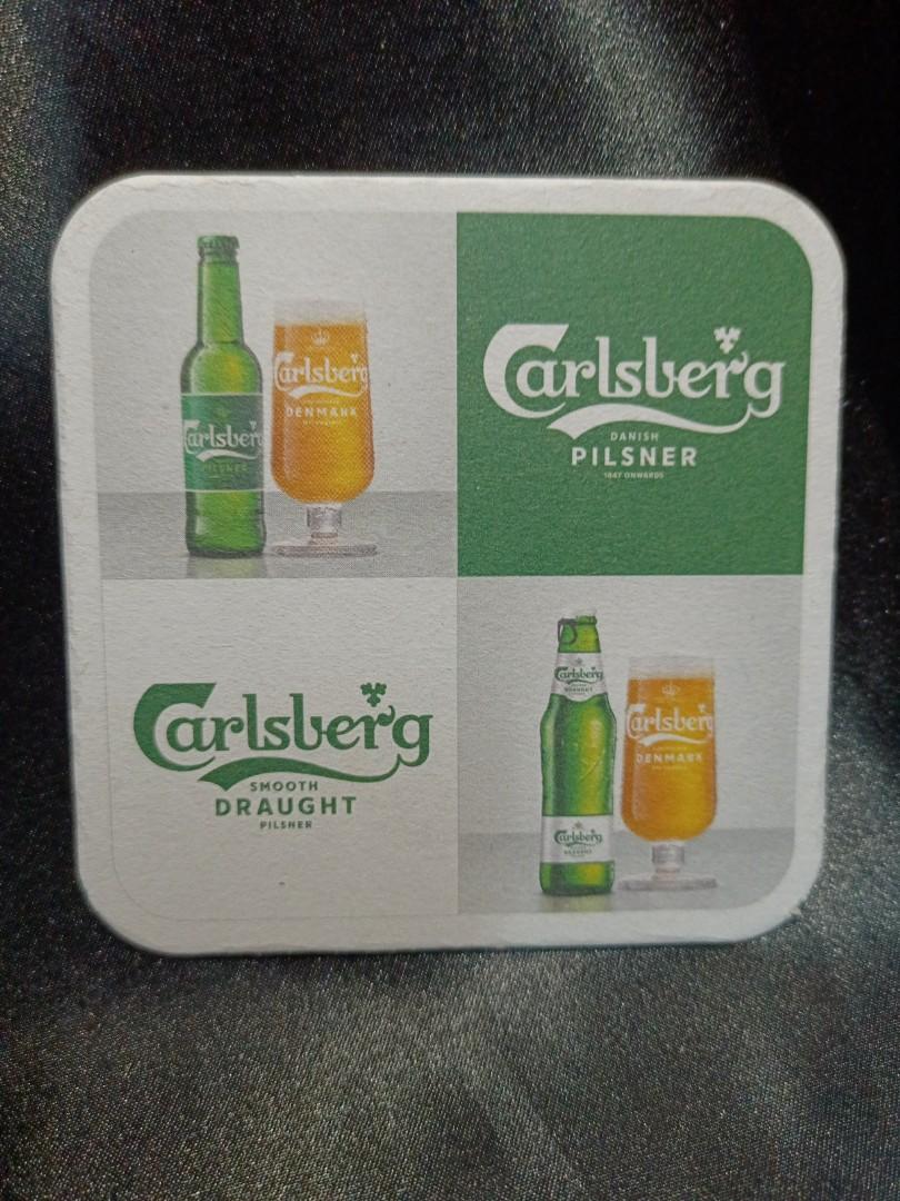 Carlsberg Beer Coaster (2021) 100 pieces Food Drinks Alcoholic
