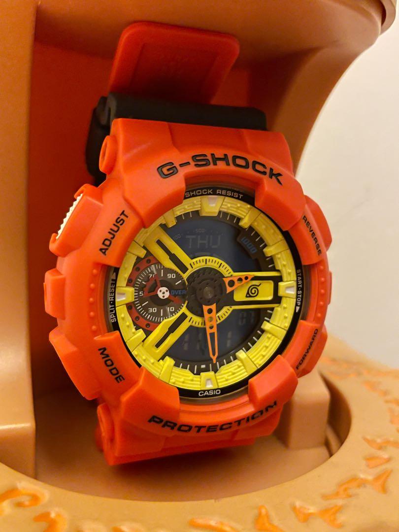 G shock hotsell ga 110 orange