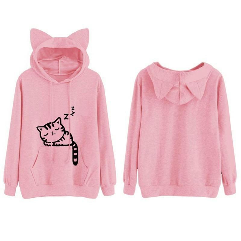 Cat ear hoodie new arrivals