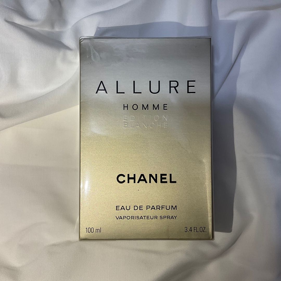 CHANEL ALLURE HOMME Édition Blanche Eau de Parfum 100ml, Beauty & Personal  Care, Fragrance & Deodorants on Carousell