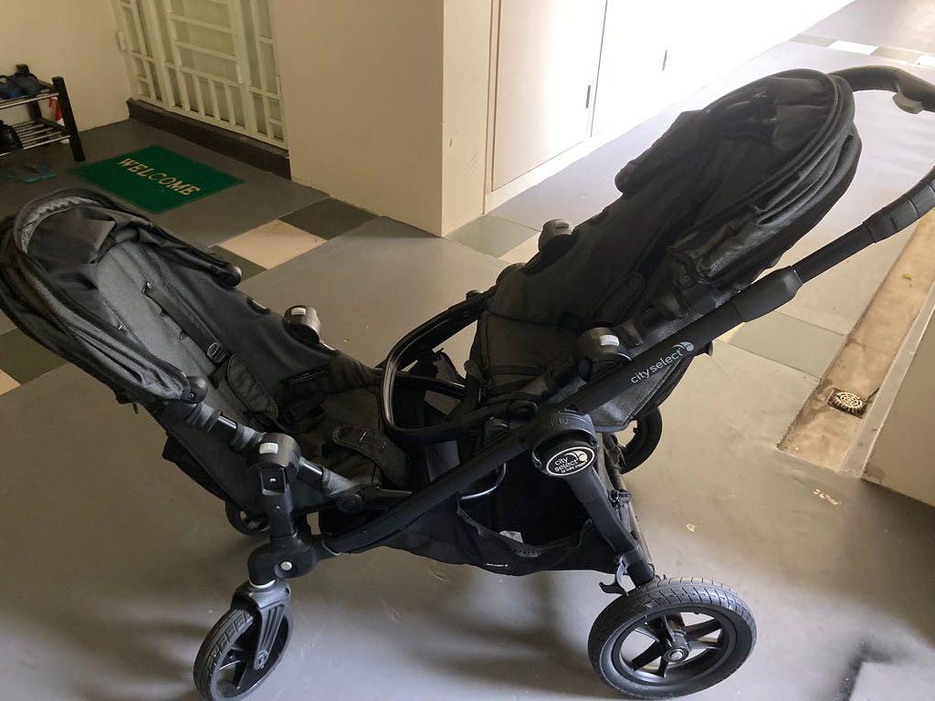 used double stroller jogger