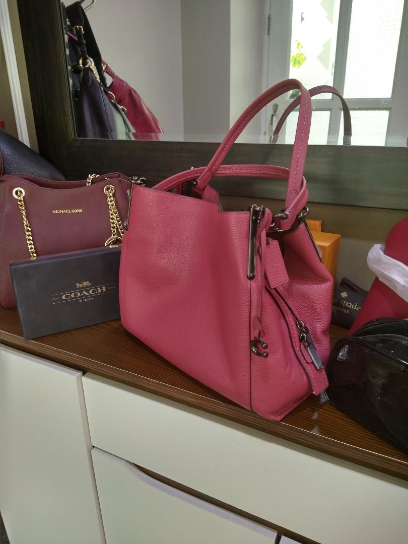 Coach dalton 31 dusty pink shop
