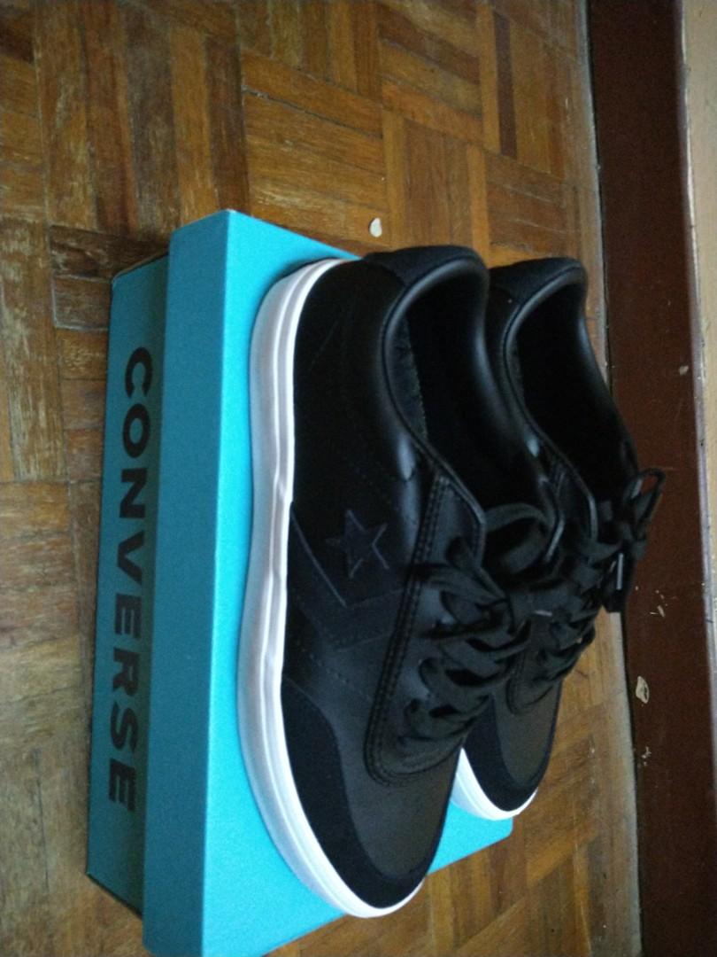 converse courtlandt ox black