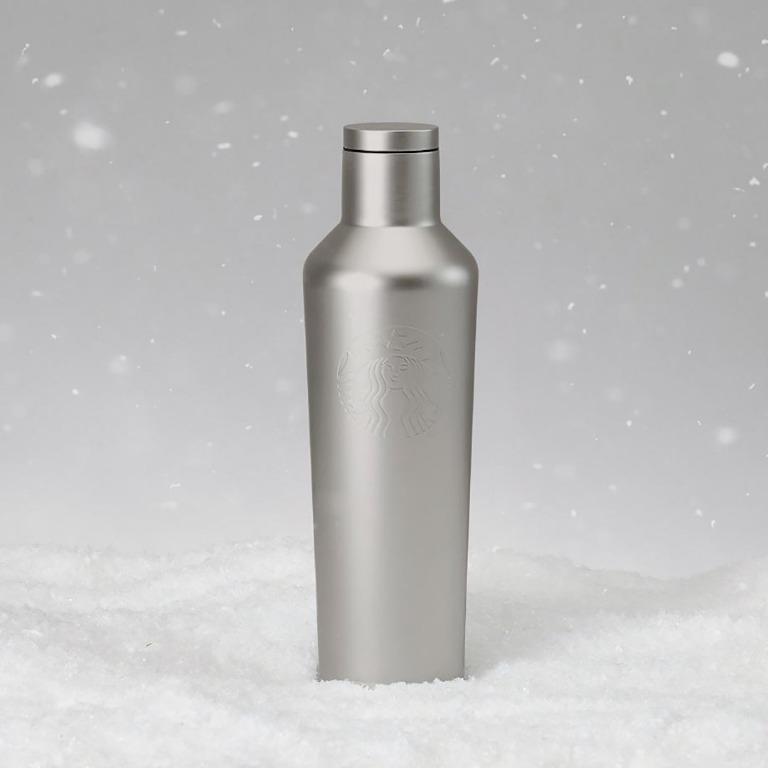 Corkcicle Canteen x Starbucks 不鏽鋼水樽 473ml (送25 Starbucks Coupon), 傢俬