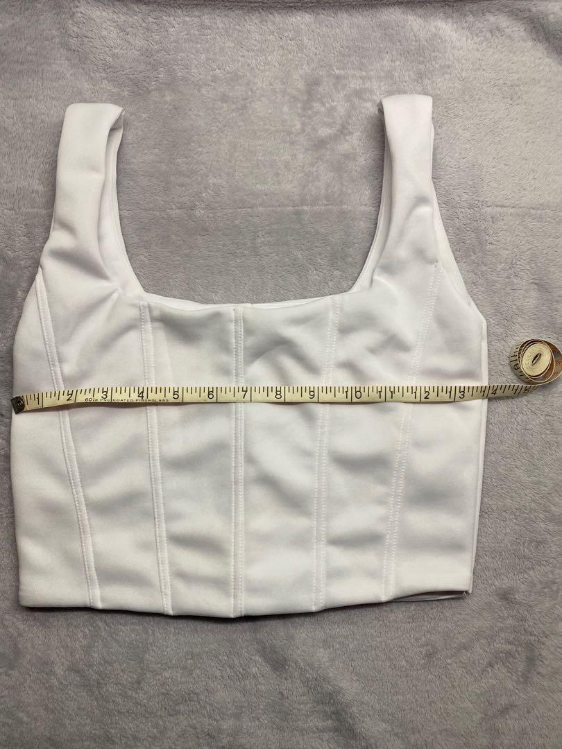 Corset Top (Category: Sleeveless) located in Manila. Submitted by beashops (Listing ID 1124818858, Image 3). Description: Brand New Brand: Bought from Shopee at 300 pesos Size: Medium Shipping: JNT or Gogo Express shouldered by the buyer.