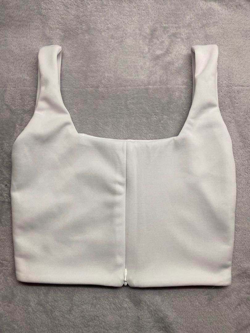 Corset Top (Category: Sleeveless) located in Manila. Submitted by beashops (Listing ID 1124818858, Image 2). Description: Brand New Brand: Bought from Shopee at 300 pesos Size: Medium Shipping: JNT or Gogo Express shouldered by the buyer.