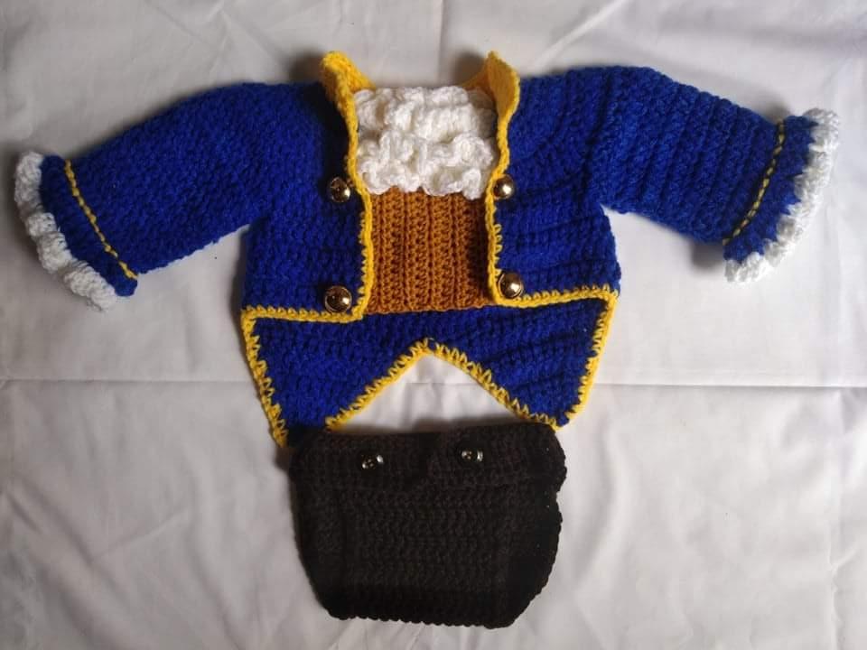 Crochet Beast Costume (Category: Babies & Kids Fashion) located in San Miguel. Submitted by lianna_andrea (Listing ID 1124806741, Image 1). Description: ***Made to Order**** ***walang onhand**** Beast from Beauty and the Beast Crochet Costume long sleeves top, diaper cover and shoes included add 250 for wig customized cya, please pm me ng sukat. no rush orders please. i will decline any rush orders since hindi ito onhand. #beast #beautyandthebeas