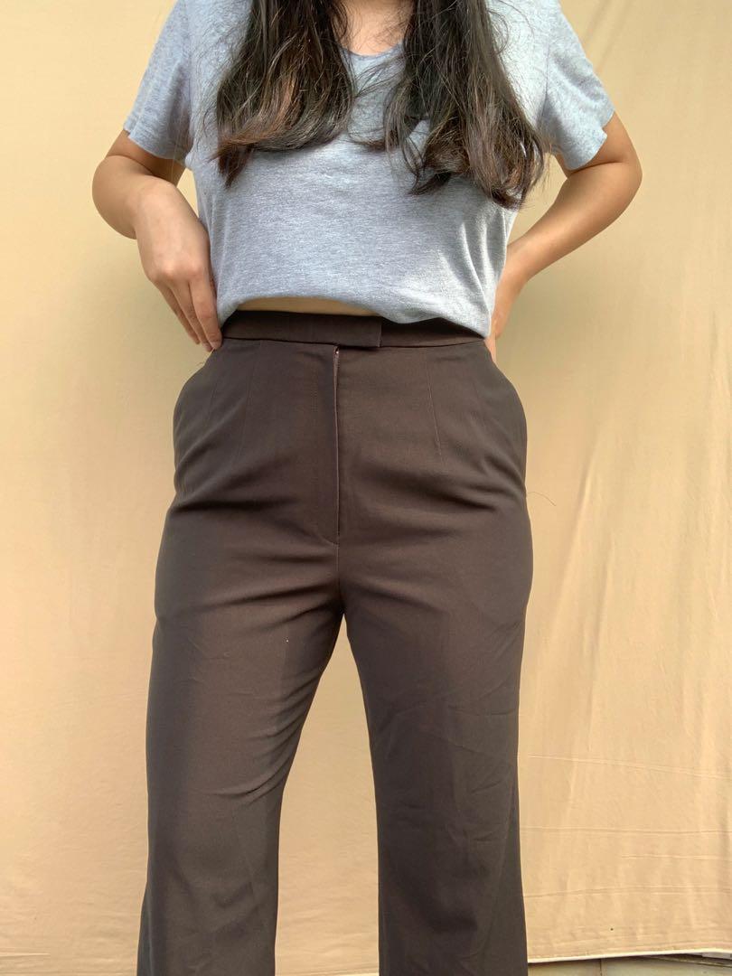 Brown Trousers Combination Dress. Face Swap. Insert Your Face ID:1076304-vachngandaiphat.com.vn