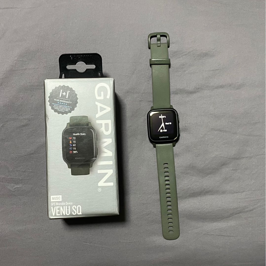 Garmin venu on sale sq music moss