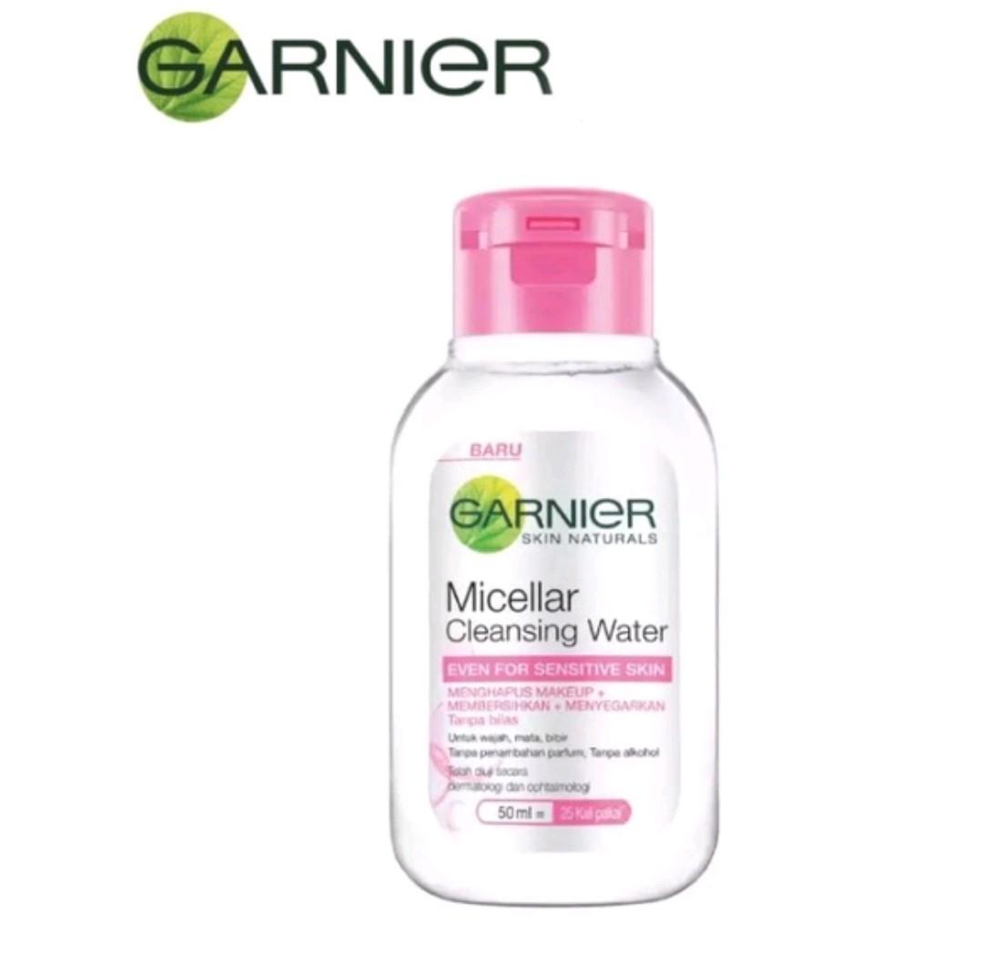 GARNIER Micellar Cleansing Water 50ml (Halal Beauty), Beauty & Personal