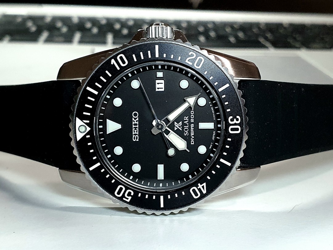 Free delivery* Genuine Seiko SNE573P1 Solar Diver for sale, Men's Fashion,  Watches & Accessories, Watches on Carousell